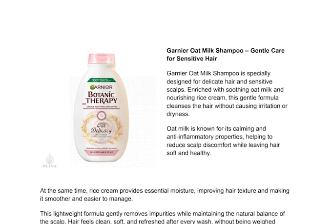 write product descriptions, translate and edit texts